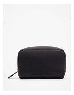Neoprene Medium Cosmetic Case in Black